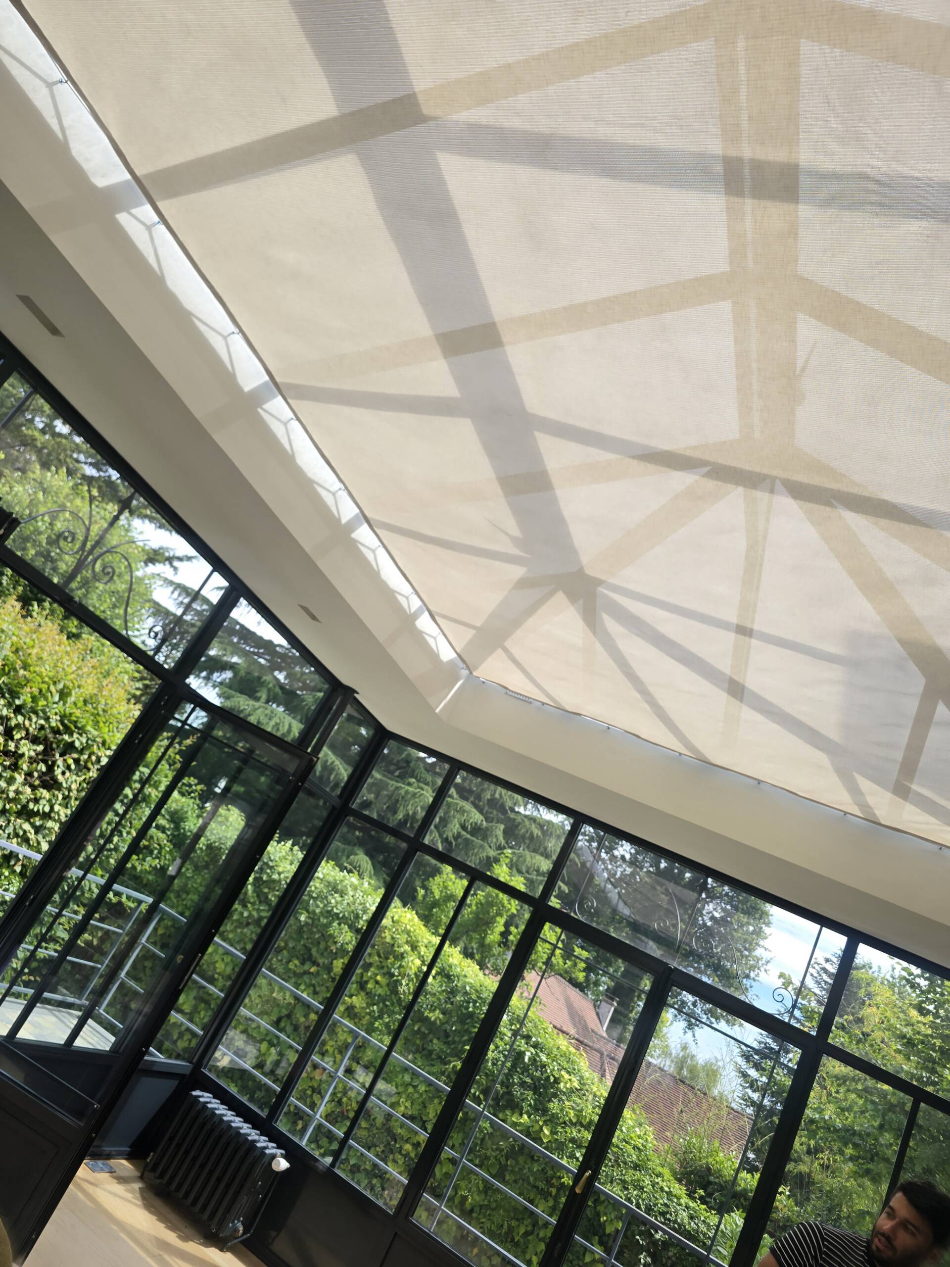 Toile tendue de véranda Dickson, Sunworker SWK6 Pearl Toile tendue de véranda Dickson, Sunworker SWK6 Pearl